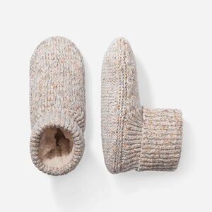 Women’s Bombas Gripper Slipper Bootie: Sherpa-Lined